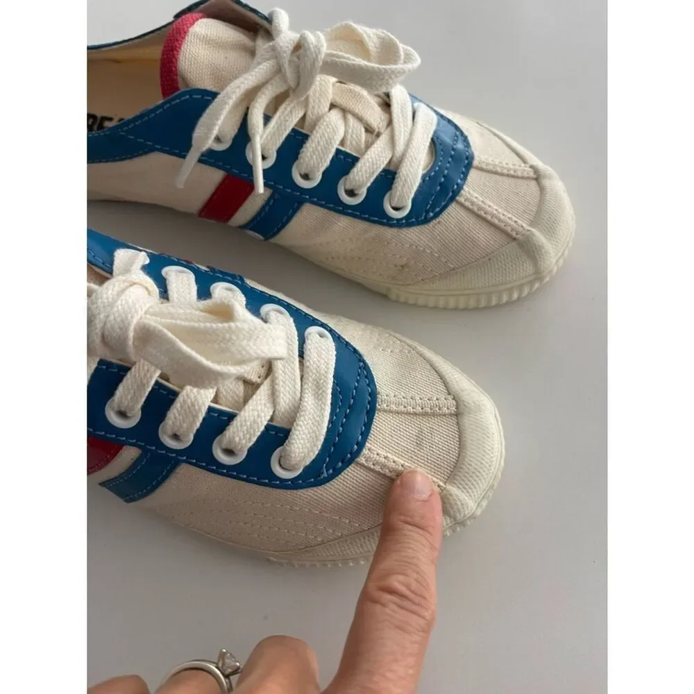 RE/DONE 90s Low Top Sneakers Size 6.5 or Eu 37 new/ small flaw